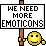 We need more emotico